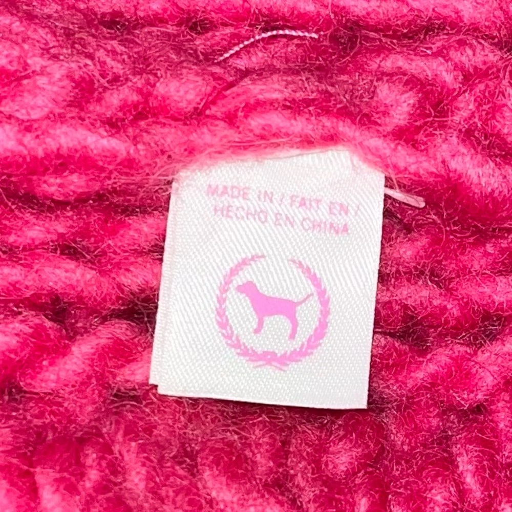 Vintage Victoria's Secret Pink Cardigan Sweater Size LARGE - Picture 14 of 16